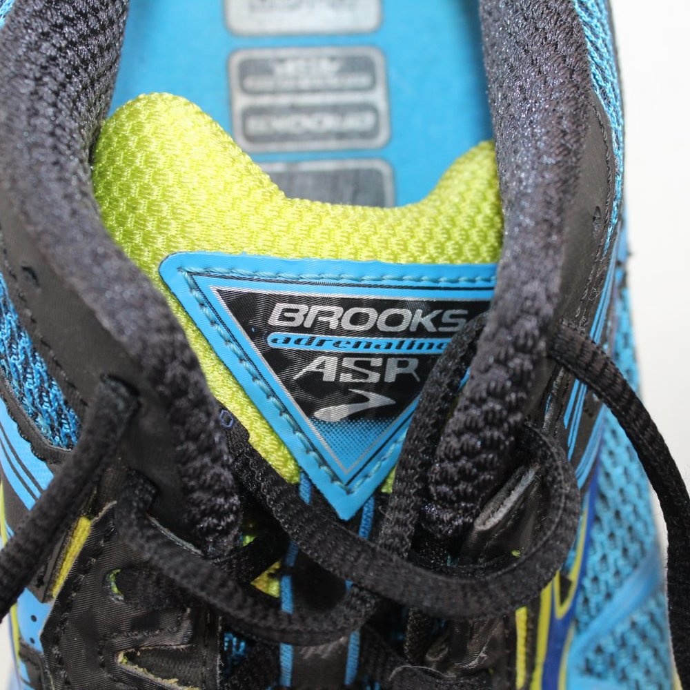 Brooks Men's Size 9.5 Adrenaline ASR Running Shoes 1101471D375 Brilliant Blue - Picture 11 of 14